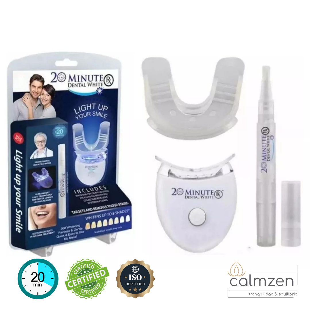 SmileBright 20min®: Kit de Blanqueamiento Dental Express