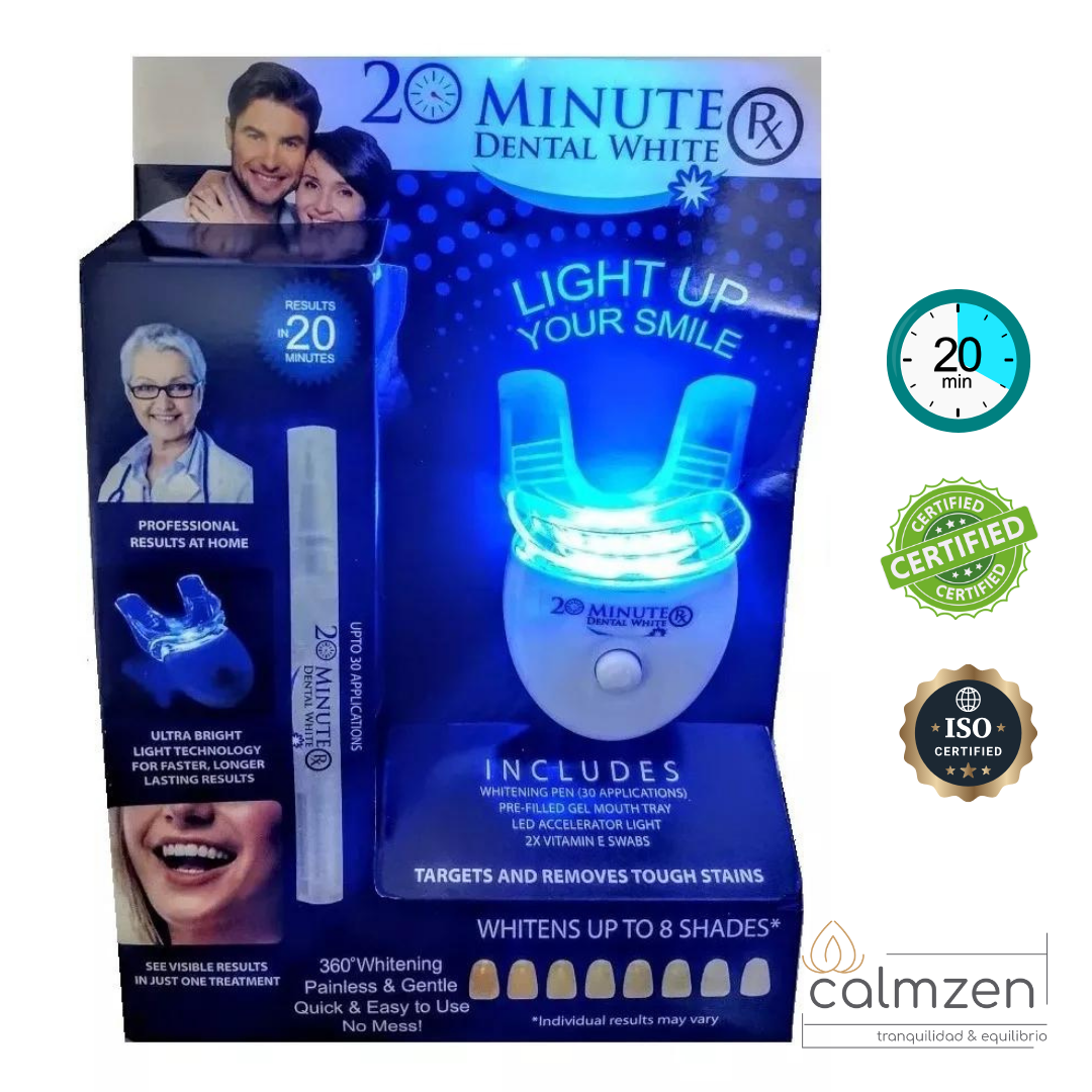 SmileBright 20min®: Kit de Blanqueamiento Dental Express