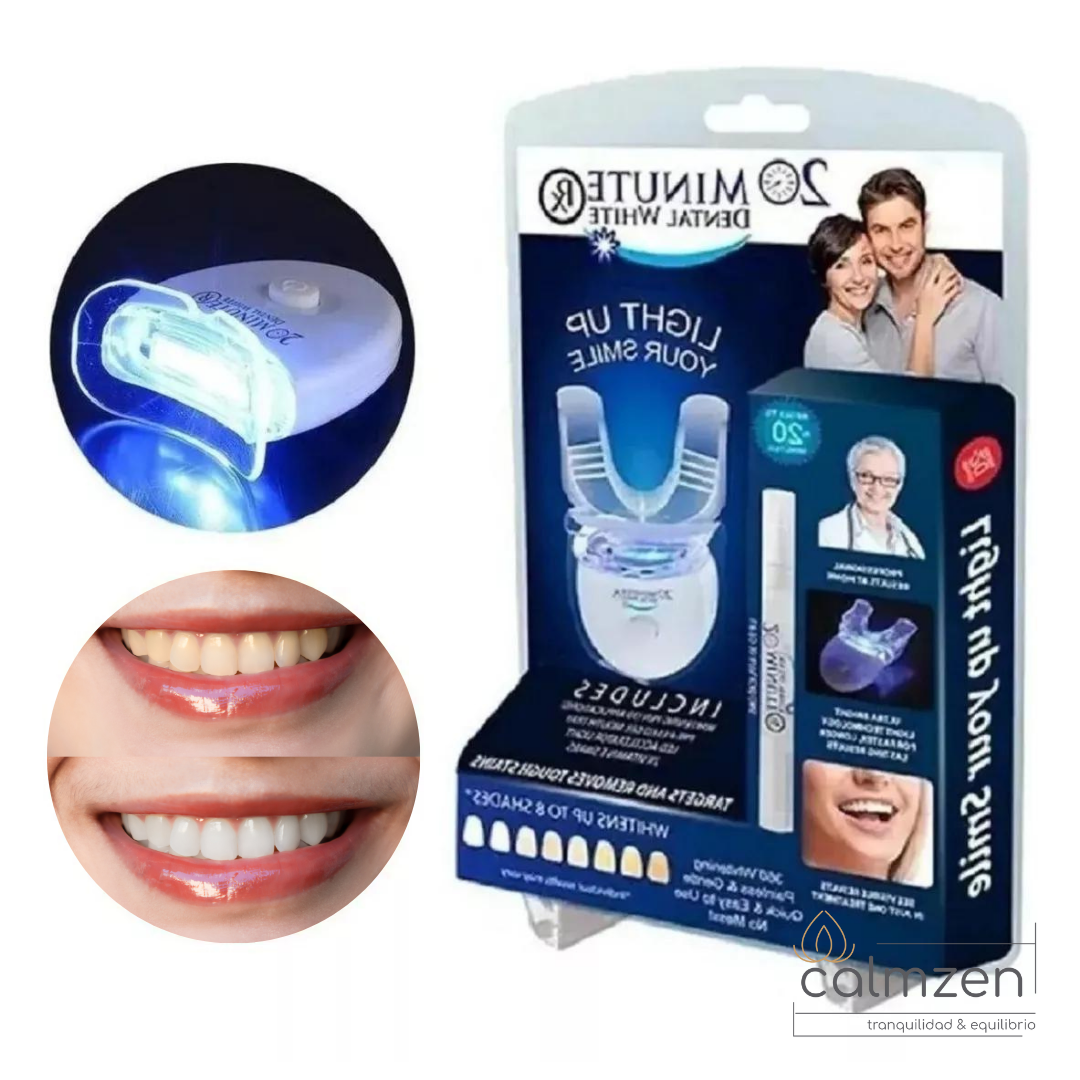 SmileBright 20min®: Kit de Blanqueamiento Dental Express