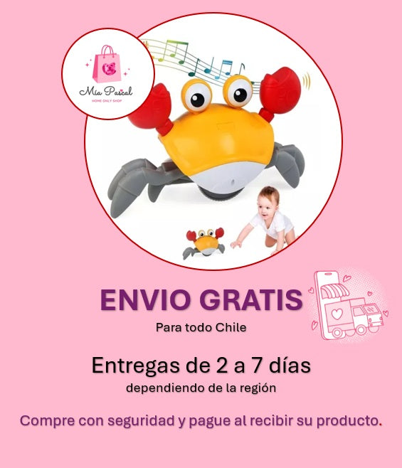 CANGREJO CAMINADOR MONTESSORI  (carga USB) - Despacho Gratis