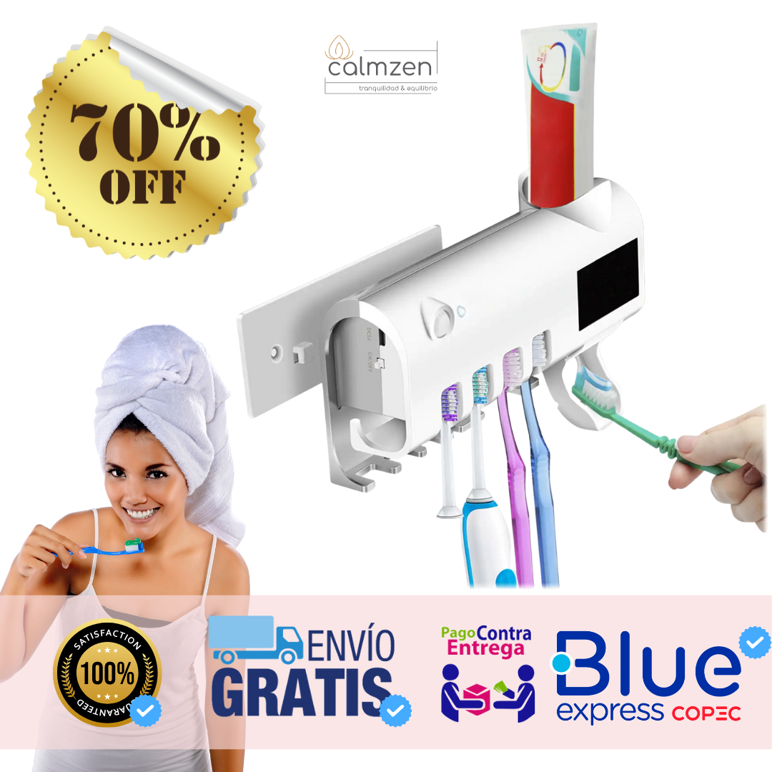 SaludDental UV Pro® – Esterilizador y Organizador