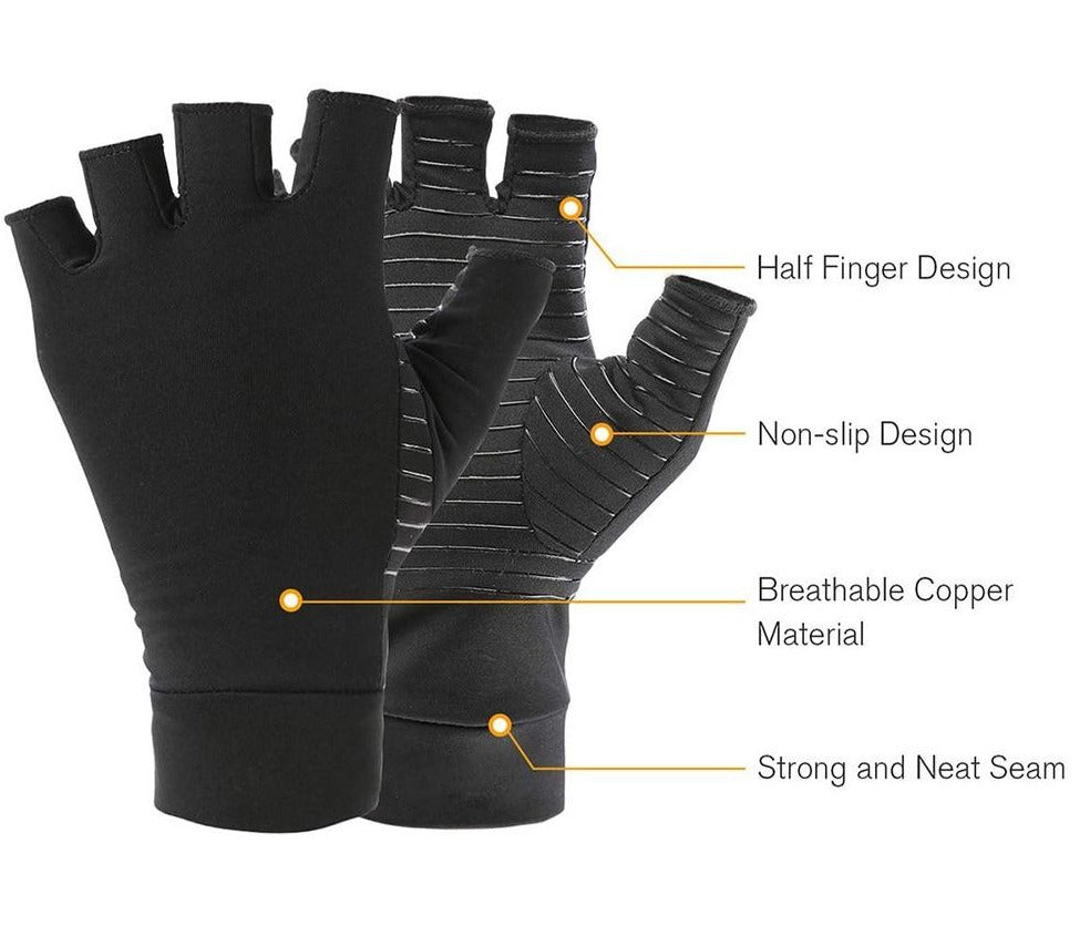 Guantes de compresión Glovex-C™ tecnología de cobre